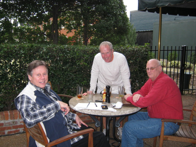 John, Billly and Robert at Houstons meeting