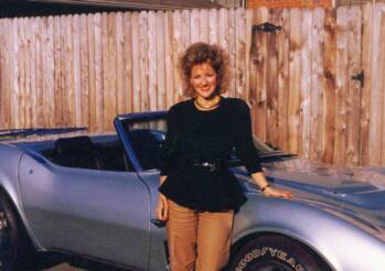 Mary and my 69 Corvette